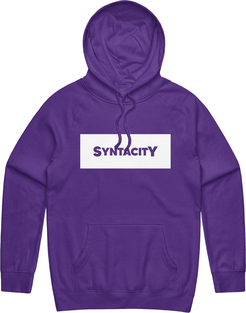 Syntacity Box Hoodie - Purple - ARMA - Hoodie