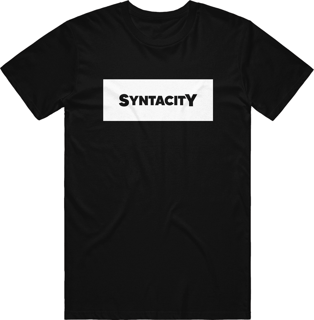Syntacity Box Tee - Black - ARMA