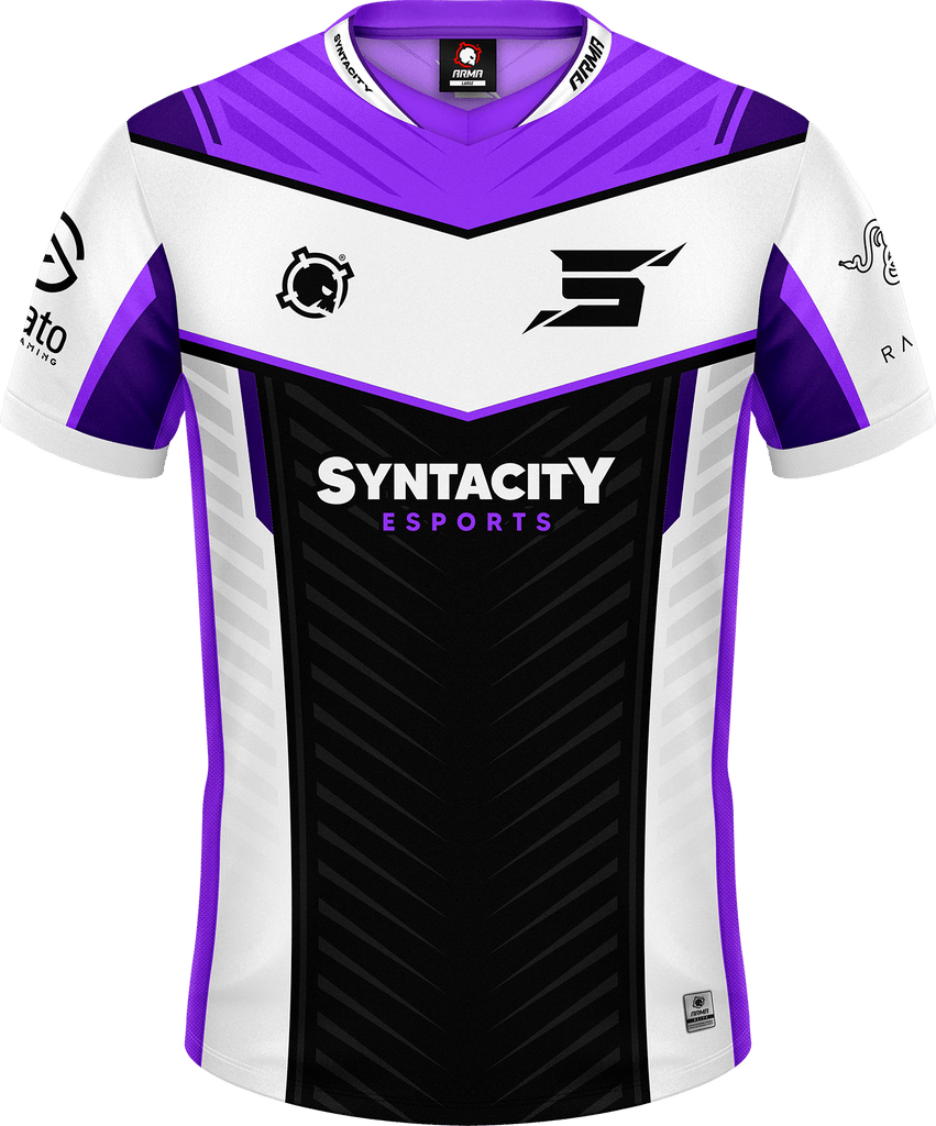 Syntacity ELITE Jersey - White - ARMA - Esports Jersey