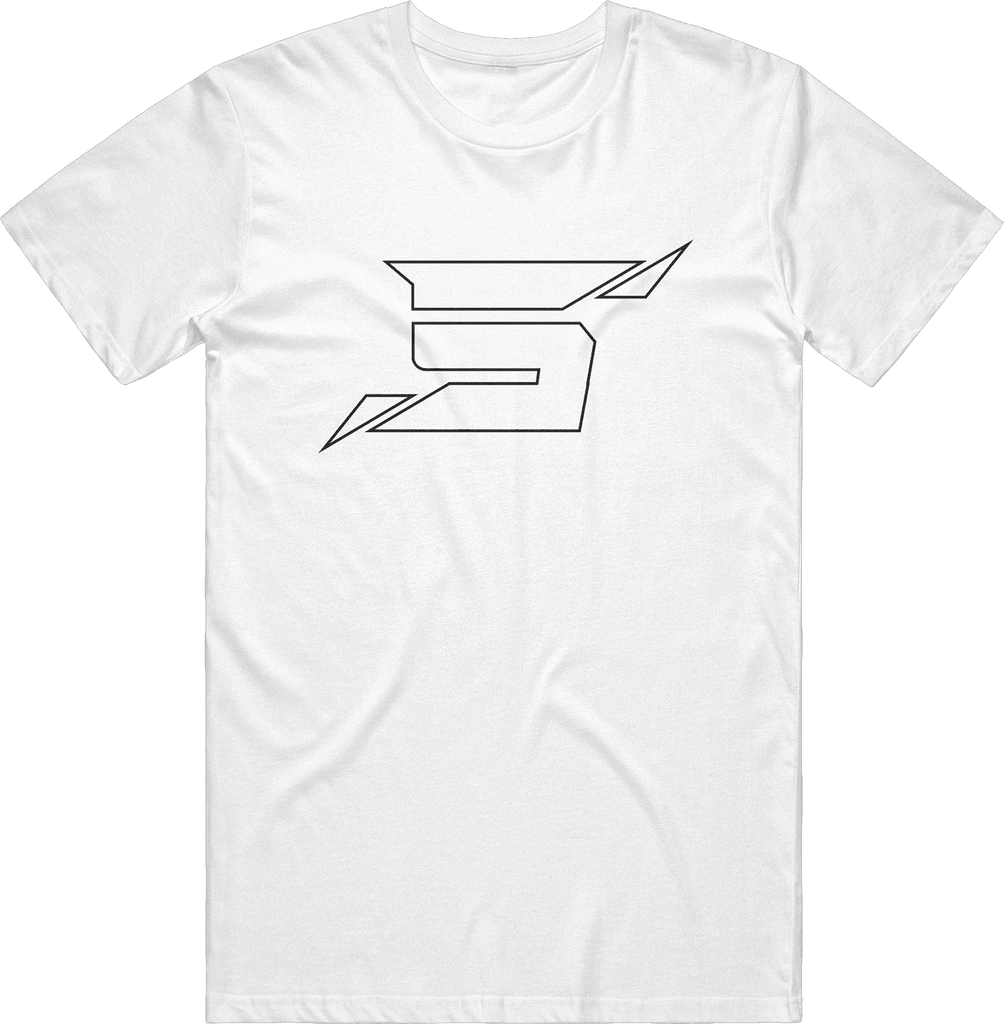Syntacity Outline Tee - White - ARMA