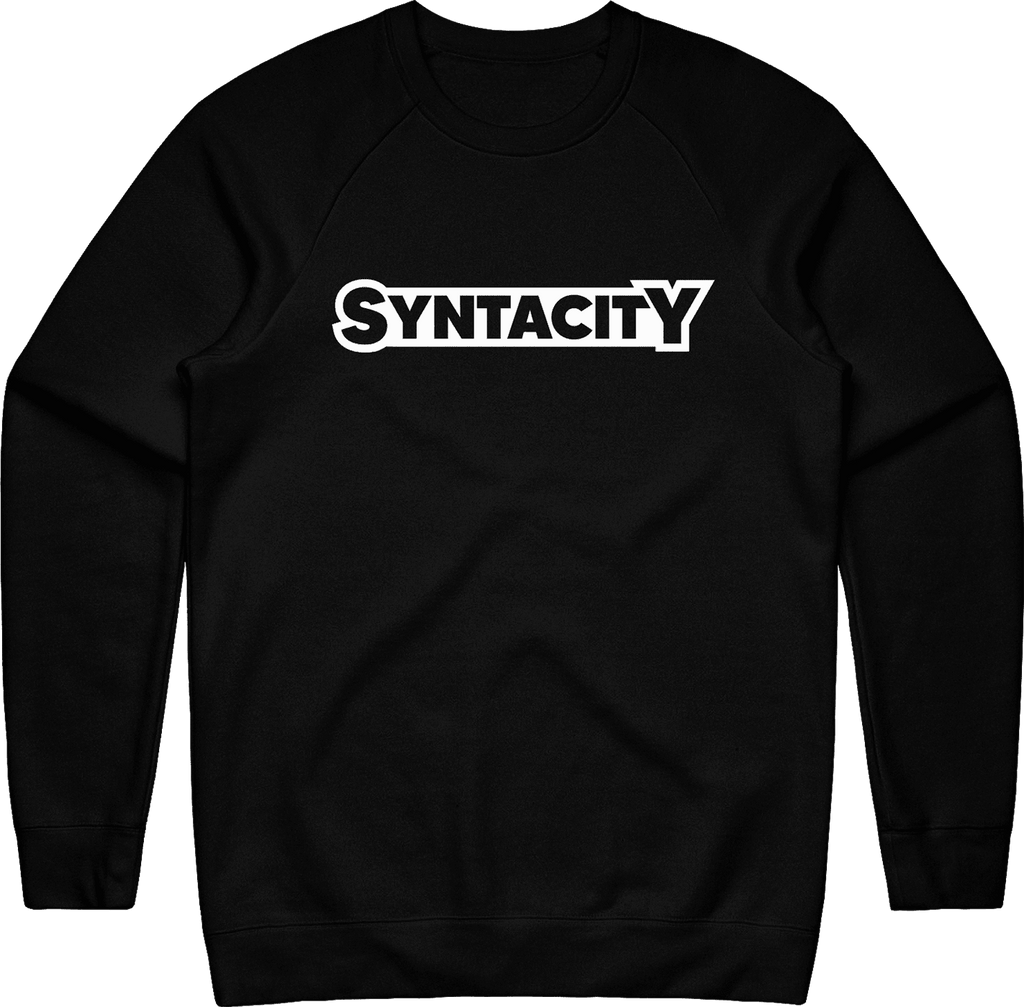 Syntacity Text Crewneck - Black - ARMA