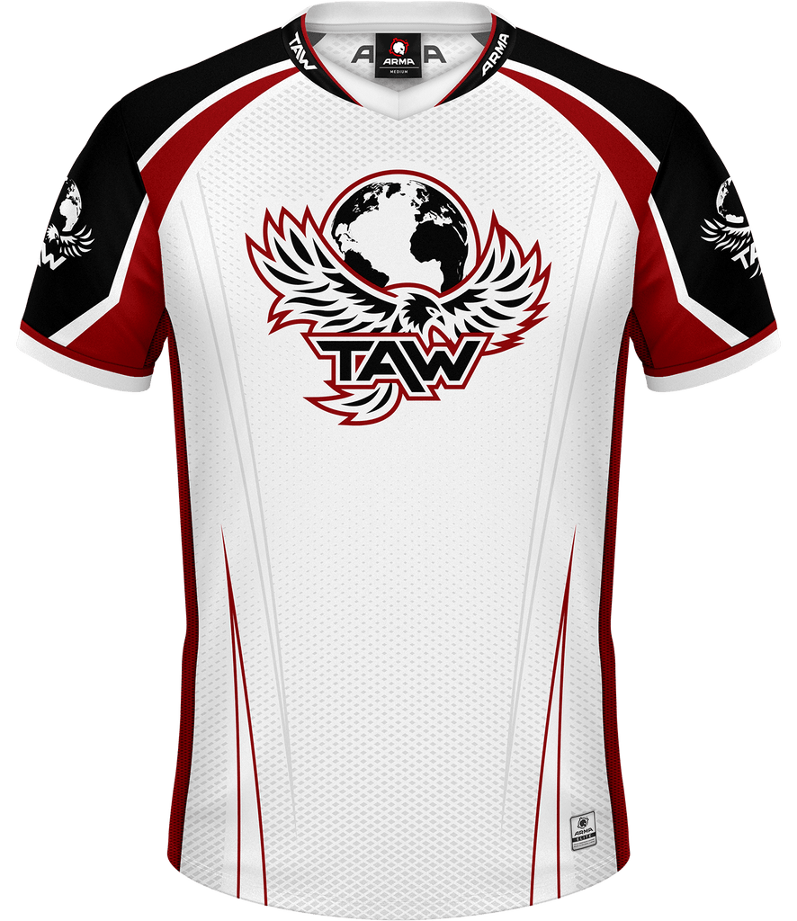 TAW ELITE Jersey - White - ARMA - Esports Jersey