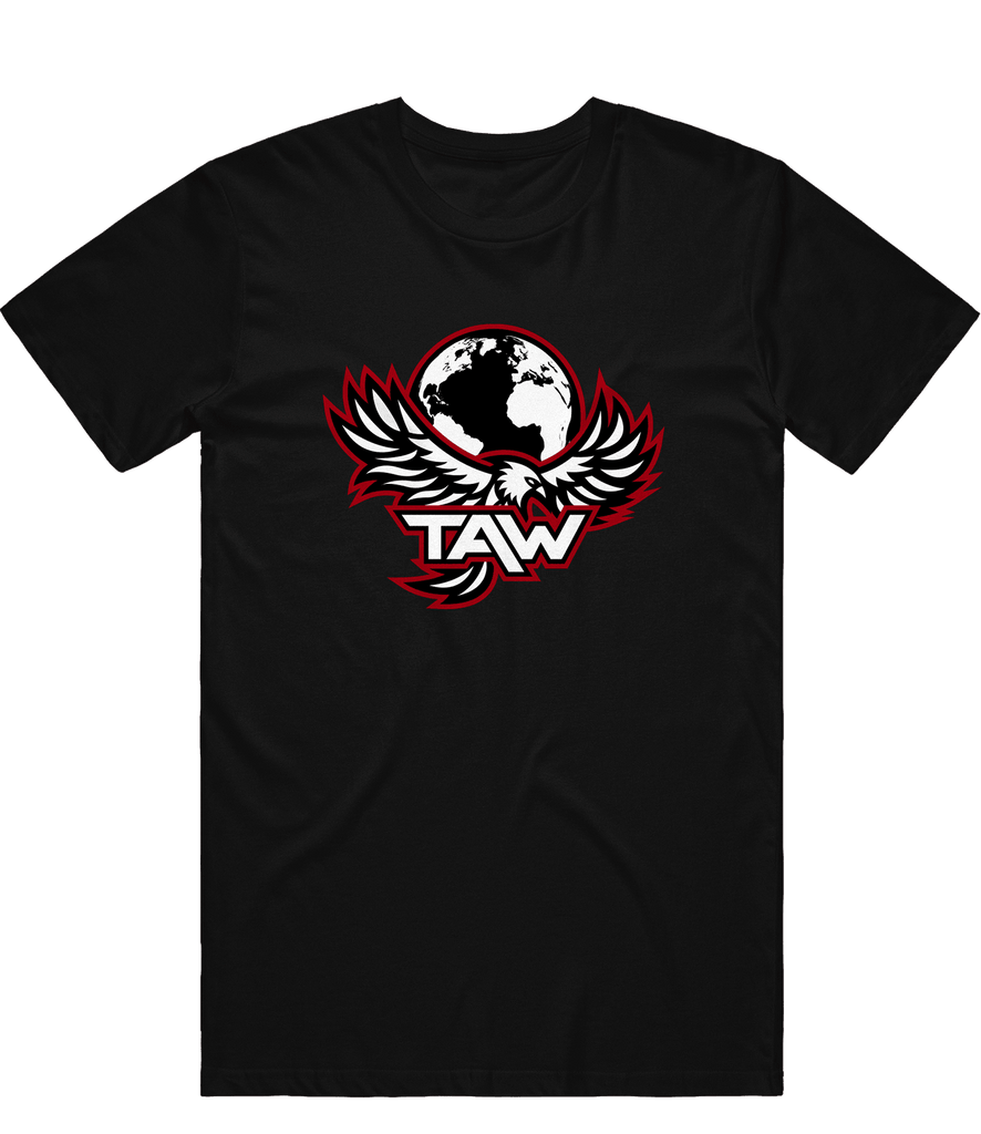 TAW Logo Tee - Black - ARMA - T-Shirt