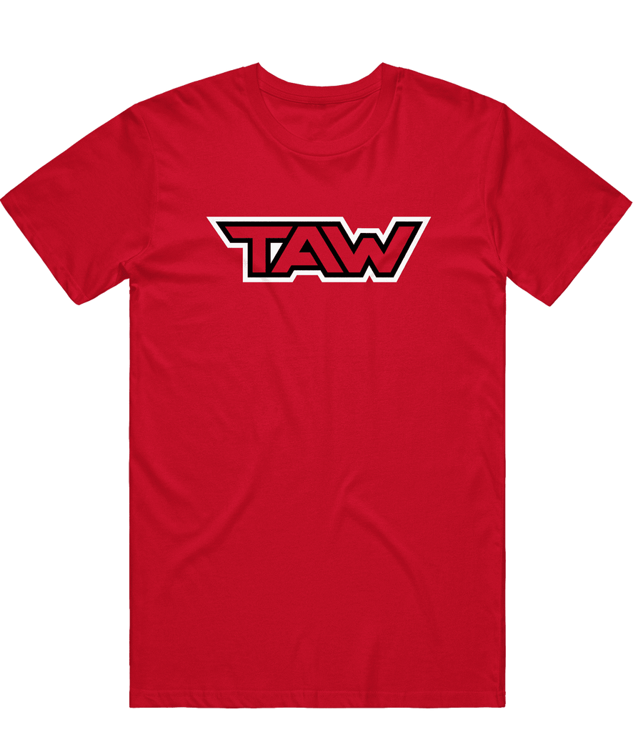 TAW Logo Tee - Red - ARMA