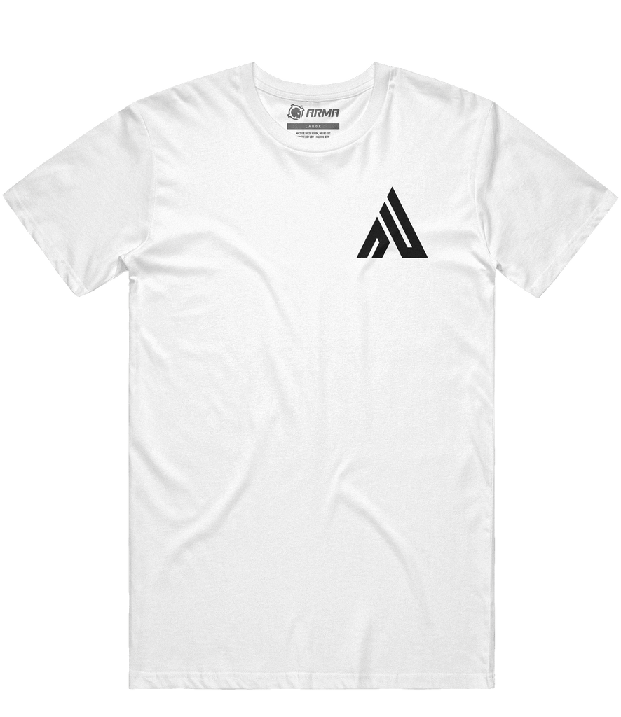 Team Aztech Icon Tee - White - ARMA - T-Shirt