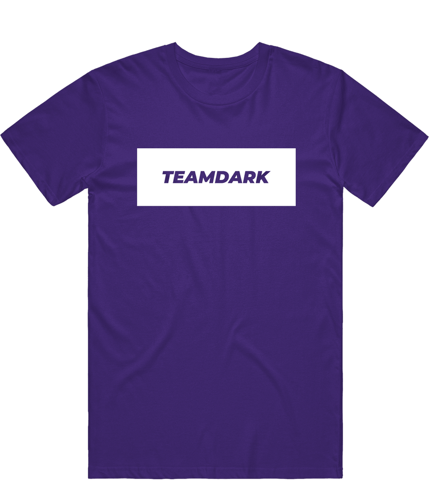 Team Dark Box Tee - Purple - ARMA - T-Shirt