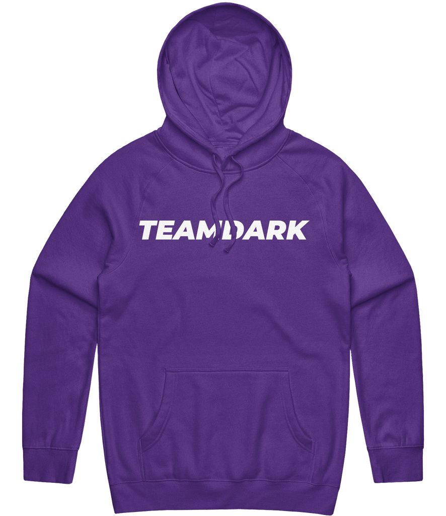 Team Dark Text Hoodie - Purple - ARMA - Hoodie