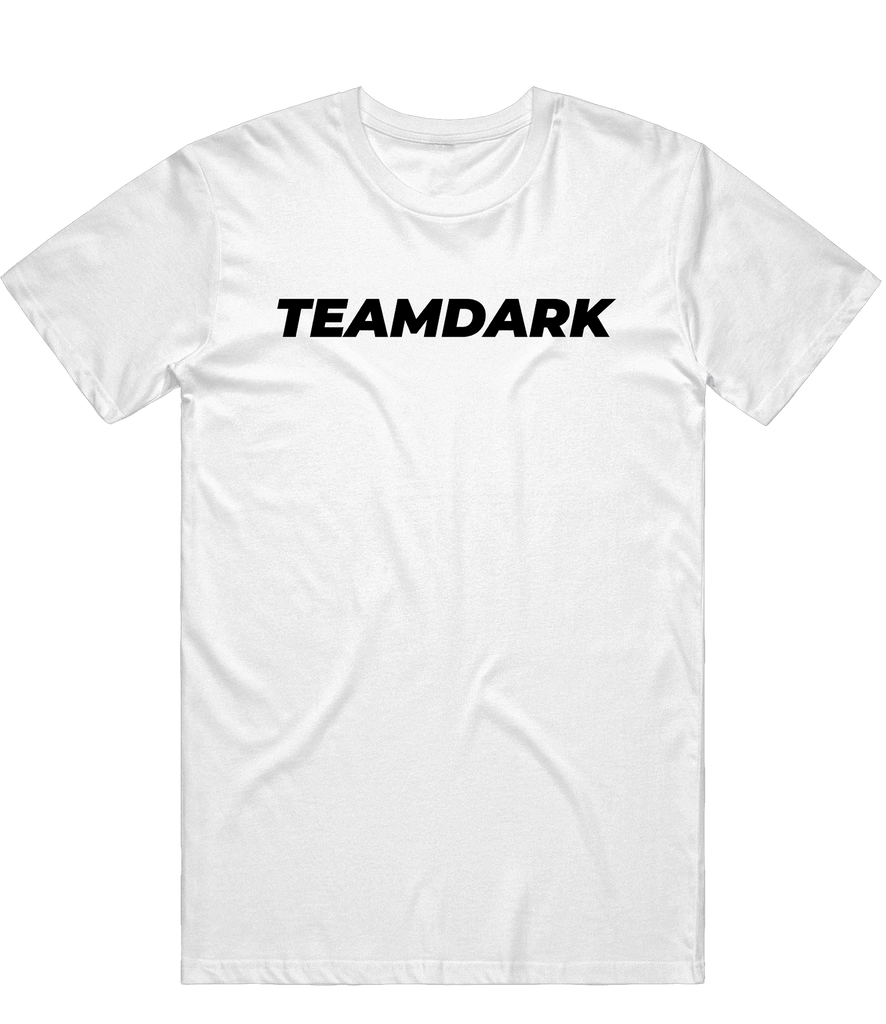 Team Dark Text Tee - White - ARMA - T-Shirt