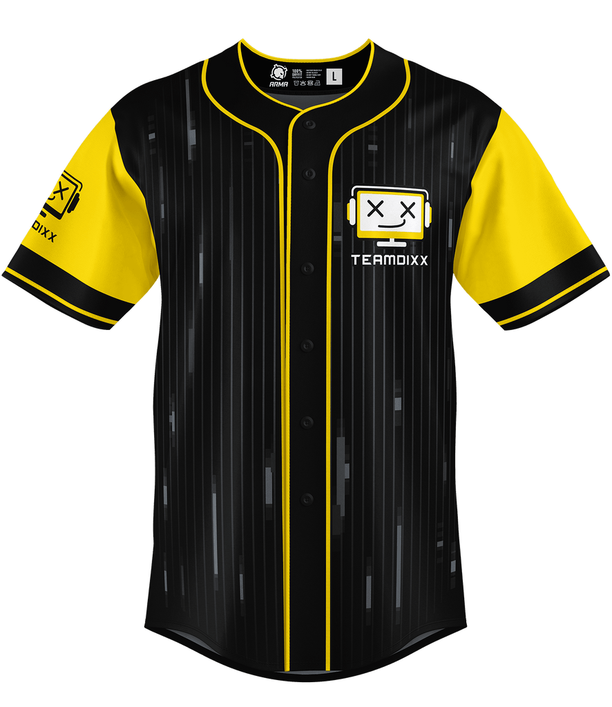 Team Dixx Baseball Jersey - ARMA - Baseball Jersey