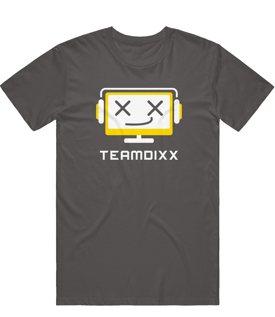 Team Dixx Logo Tee - Charcoal - ARMA - T-Shirt