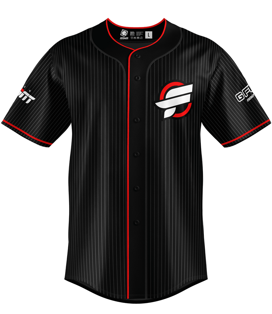 Team Front Baseball Jersey - Custom Esports Jersey by ARMA