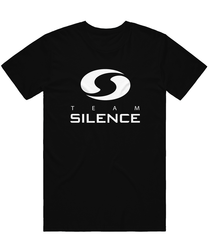 Team Silence Logo Tee - Black - ARMA - T-Shirt