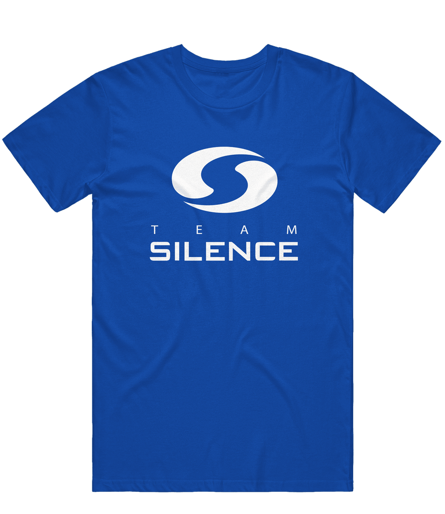 Team Silence Logo Tee - Blue - ARMA - T-Shirt