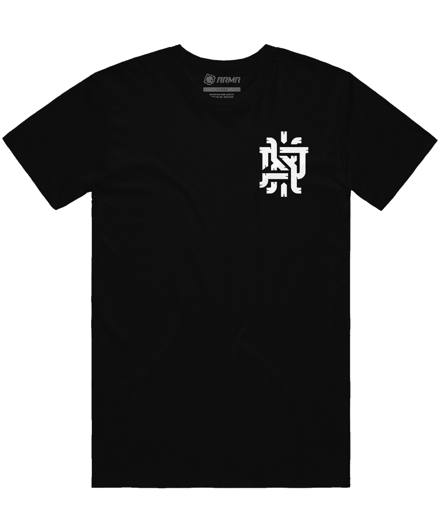 Team Xplicit Typography Tee - Black - ARMA