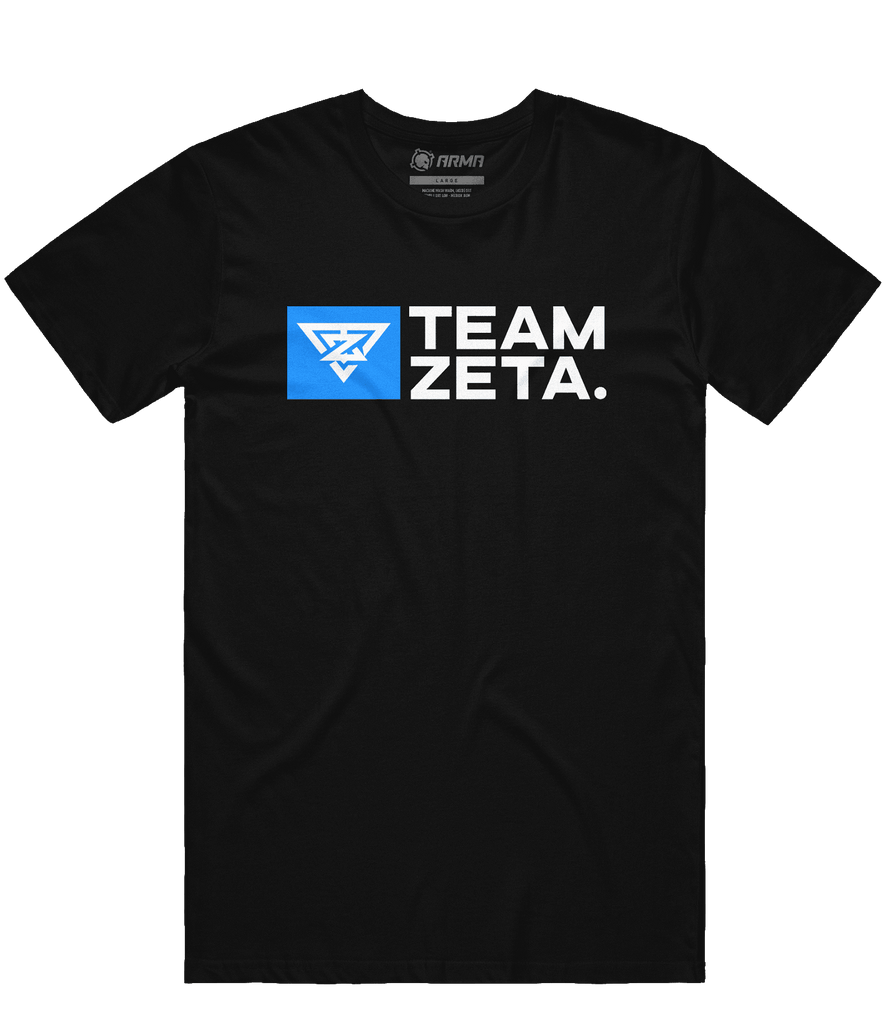 Team Zeta Block Tee - Black - ARMA - T-Shirt