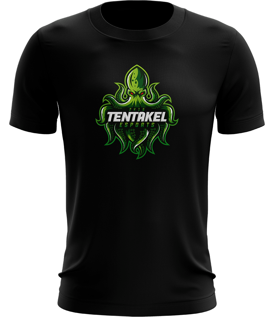 Tentakel Logo Tee - Black - ARMA - T-Shirt