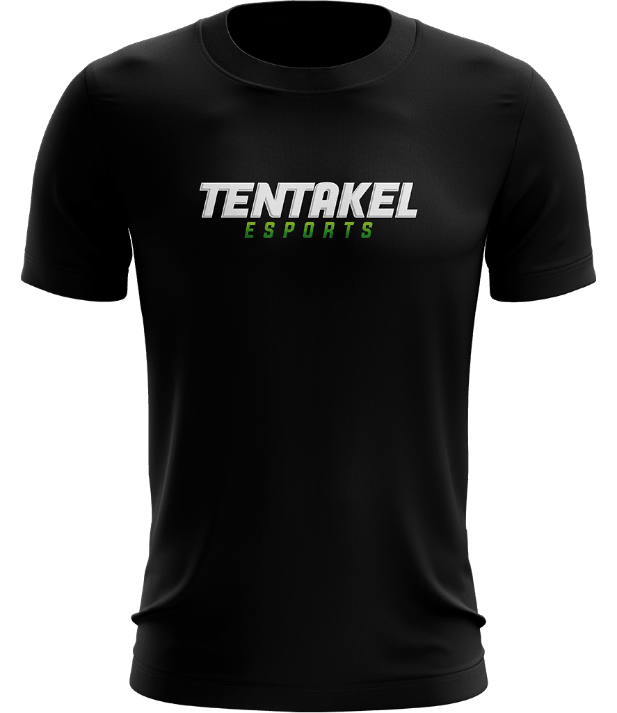 Tentakel Text Tee - Black - ARMA - T-Shirt