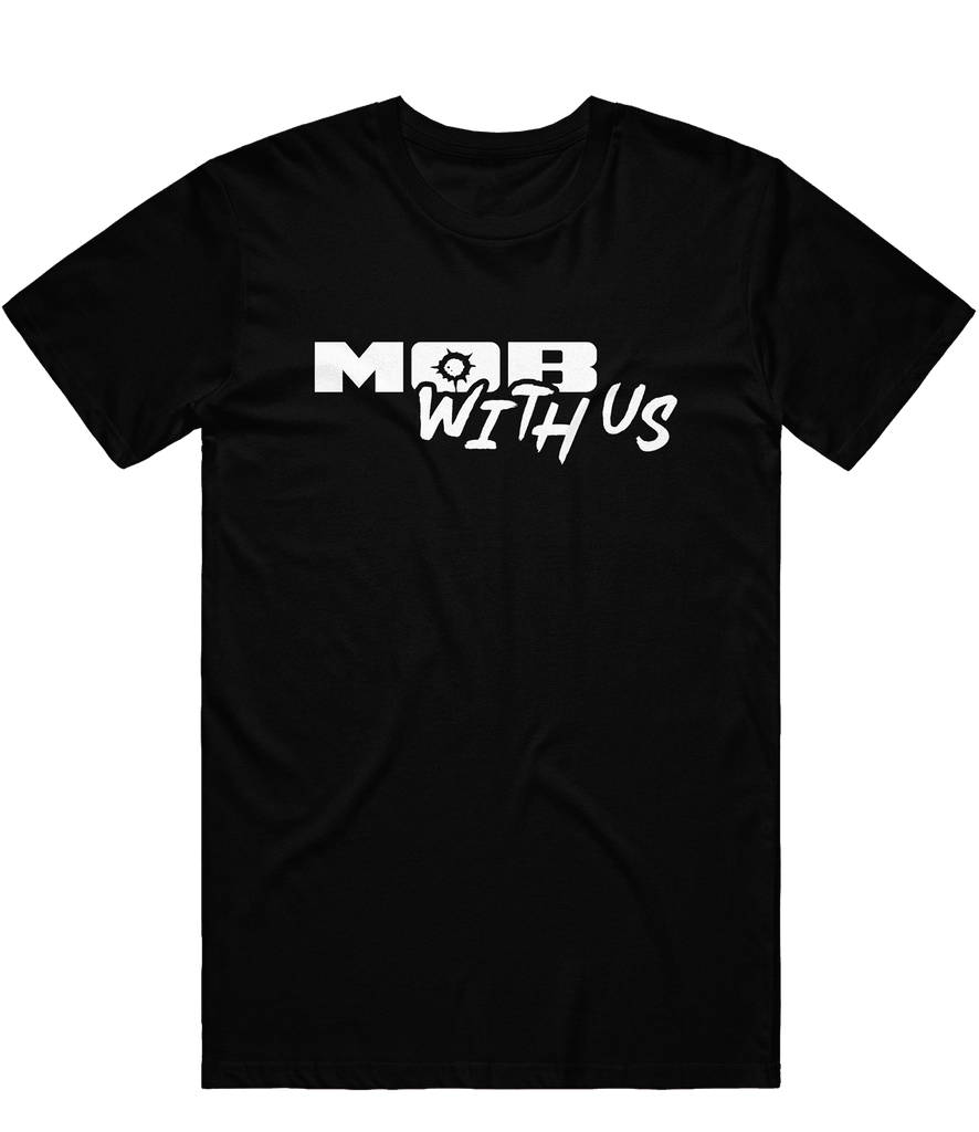 The Mob Squad Text Tee - Black - ARMA - T-Shirt