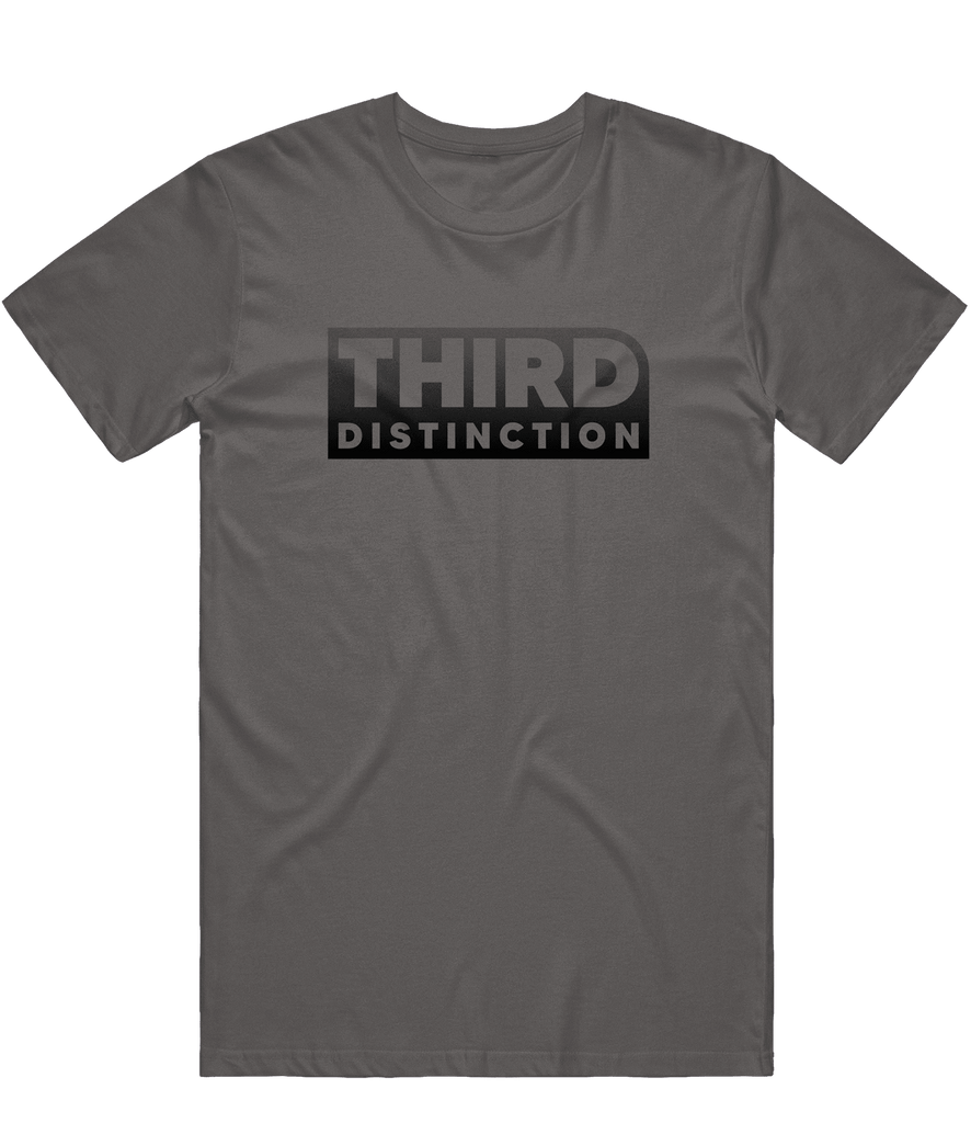 Third Distinction Invert Tee - Charcoal - ARMA - T-Shirt