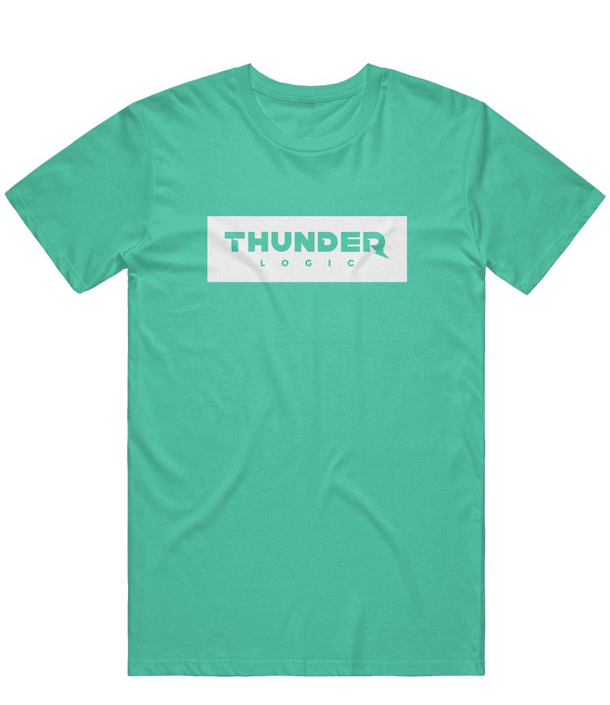 Thunderlogic Box Tee - Aqua - ARMA - T-Shirt
