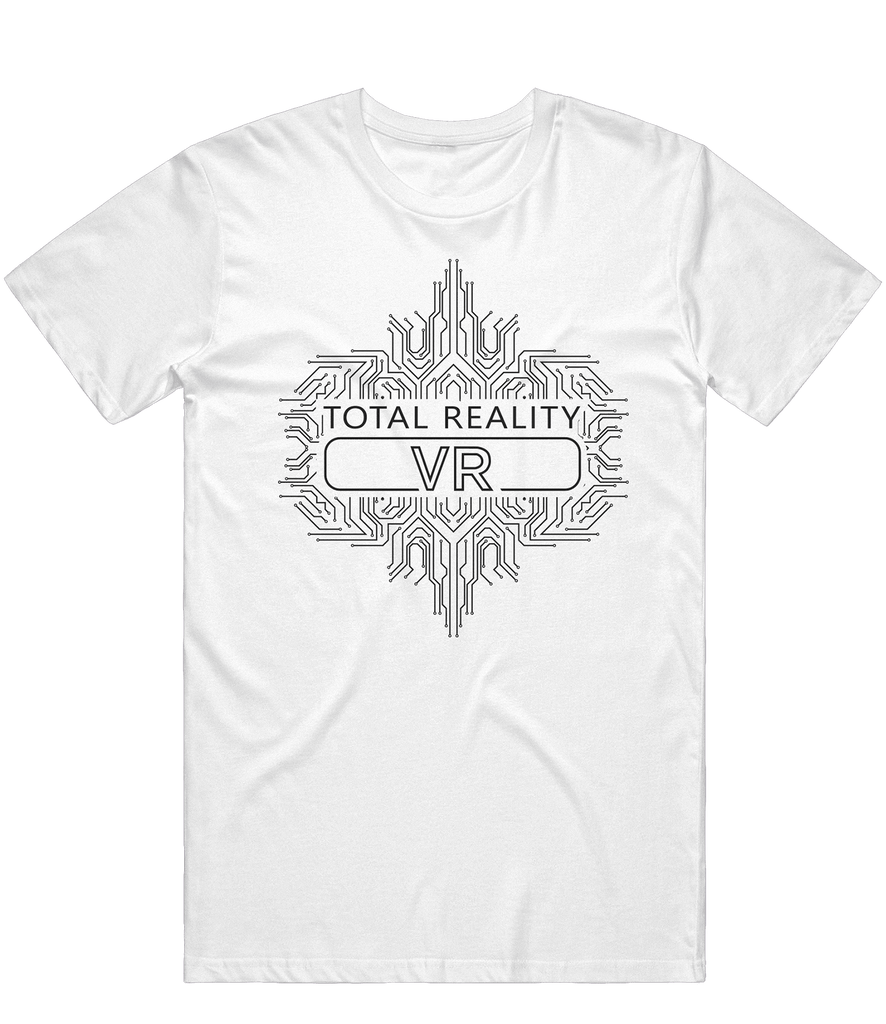 Total Reality VR Cyber Tee - White - ARMA - T-Shirt