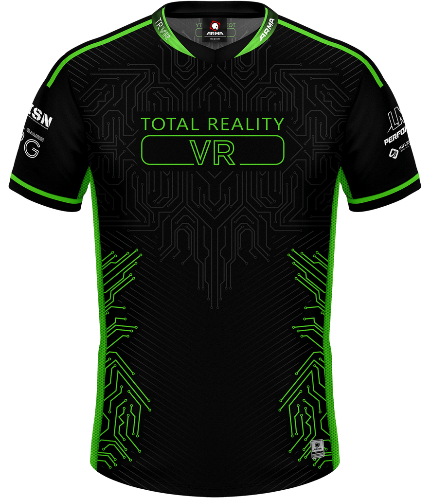 Total Reality VR ELITE Jersey - Black - ARMA - Esports Jersey
