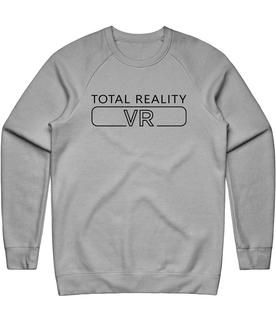 Total Reality VR Text Crewneck - Grey - ARMA - Sweater