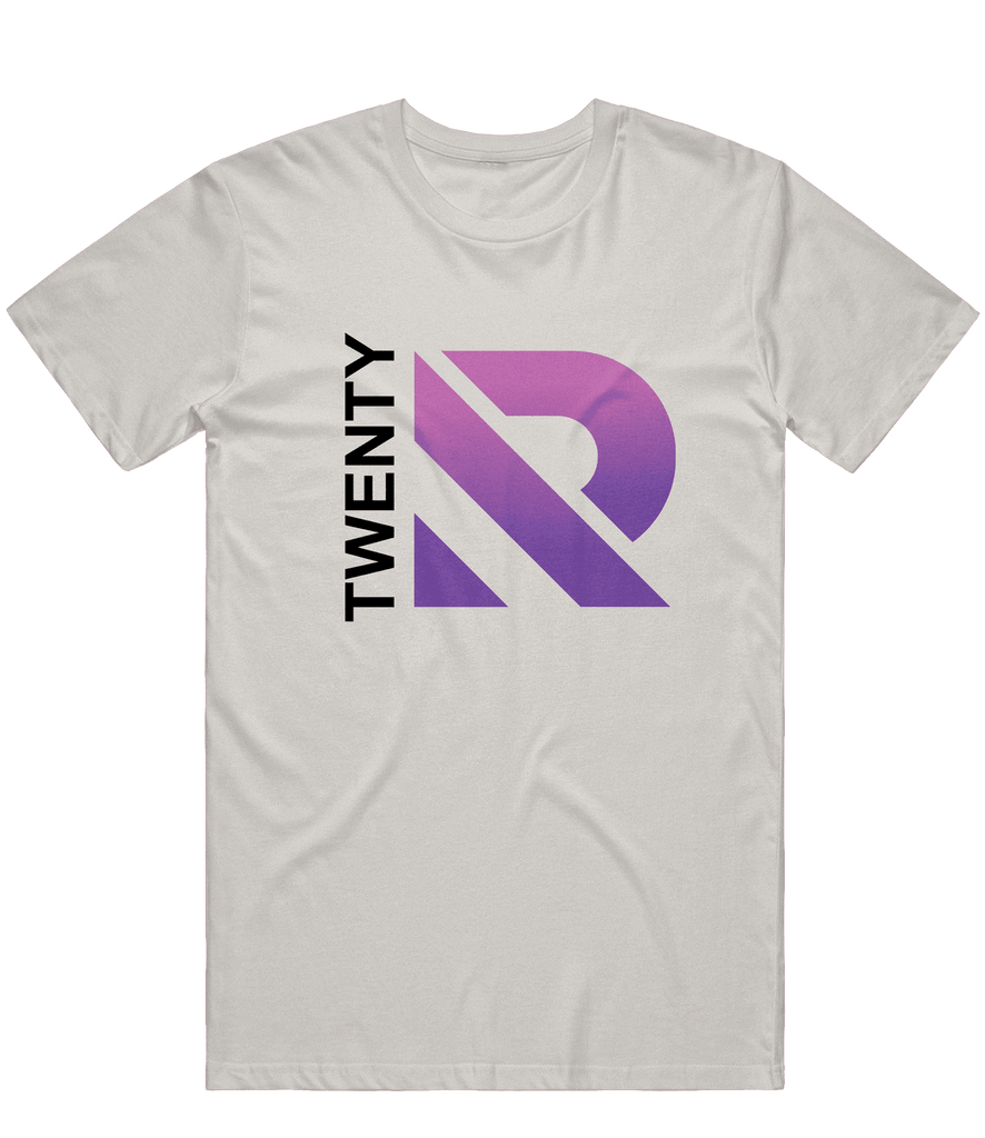 TwentyR Logo Tee - Light Grey - ARMA