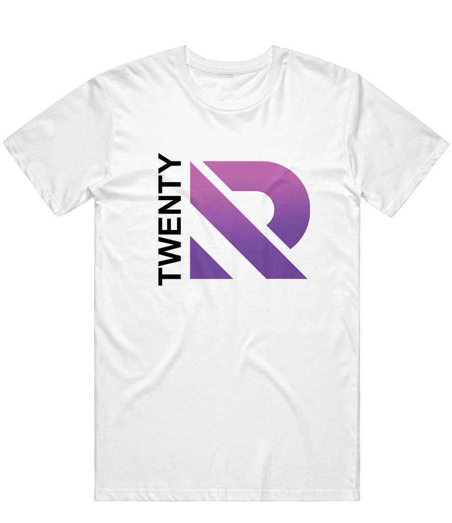 TwentyR Logo Tee - White - ARMA - T-Shirt