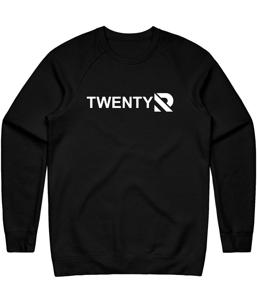 TwentyR Text Crewneck - Black - ARMA - Sweater