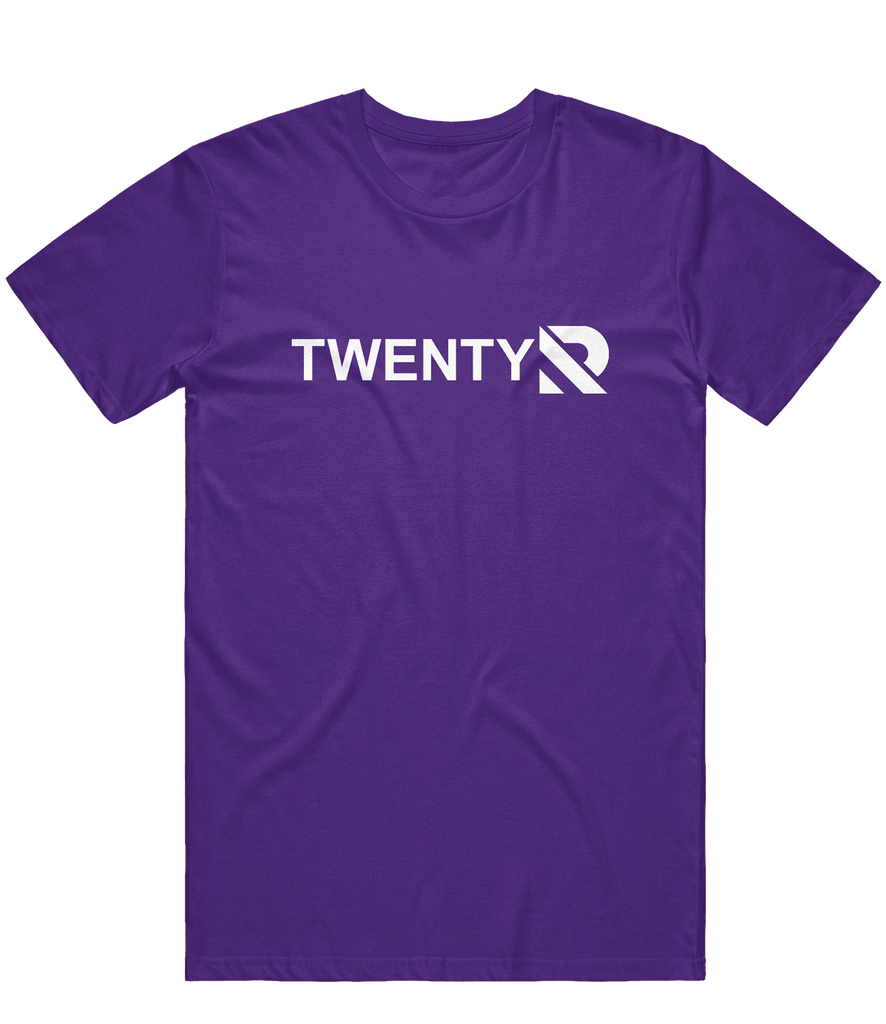 TwentyR Text Tee - Purple - ARMA