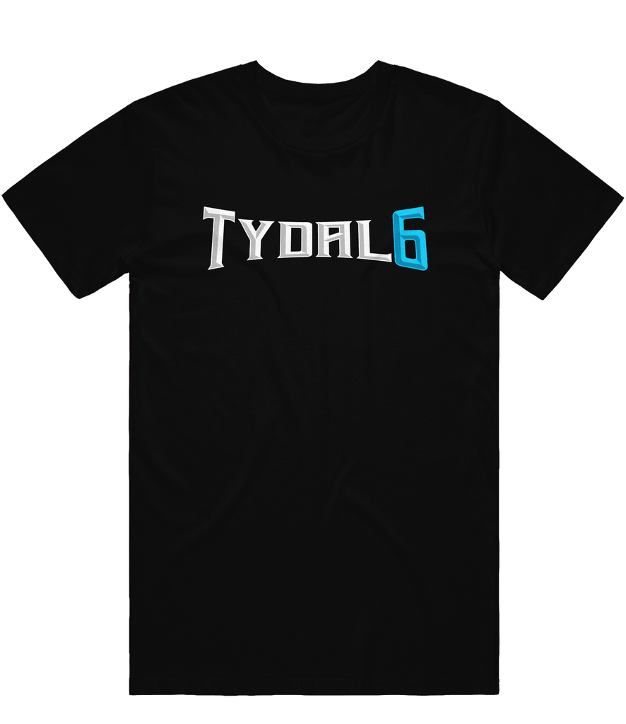 Tydal6 Text Tee - Black - ARMA - T-Shirt