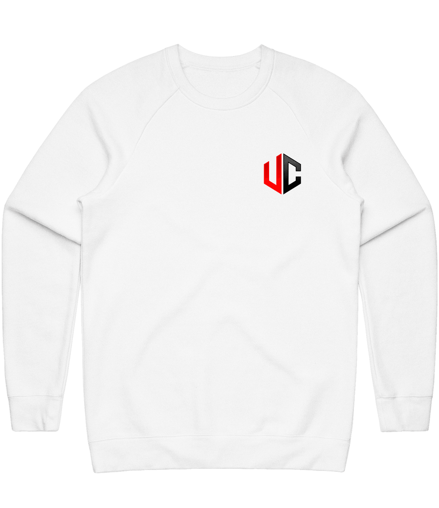 Umbra Icon Crewneck - White - ARMA - Sweater