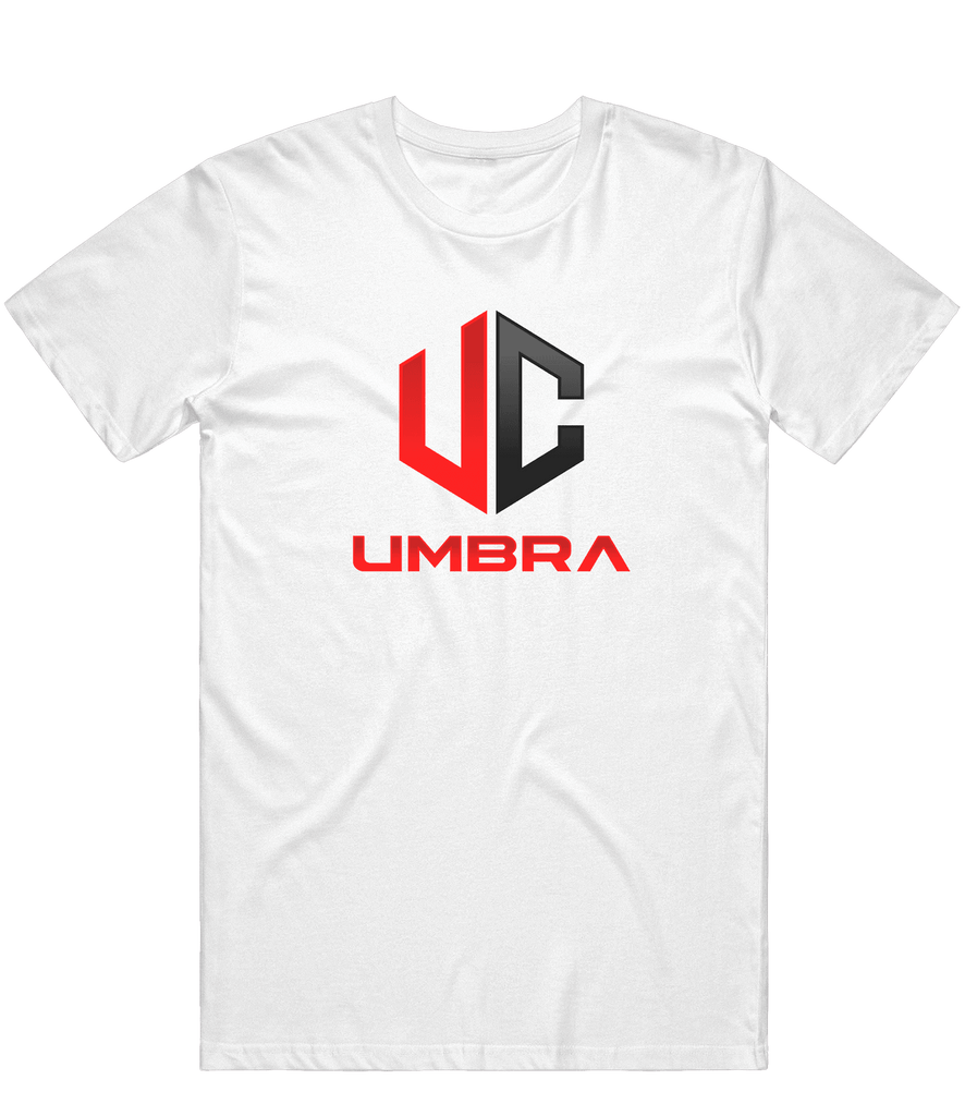 Umbra Logo Tee - White - ARMA - T-Shirt