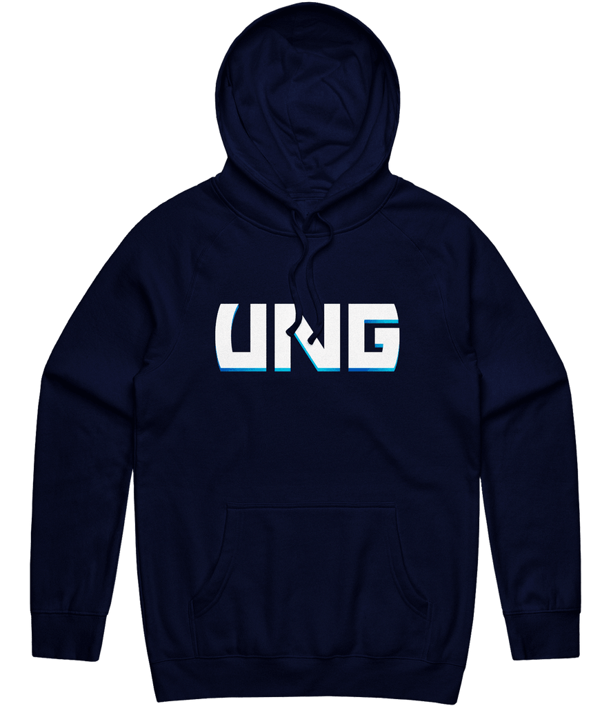 UNG Logo Hoodie - Navy - ARMA - Hoodie
