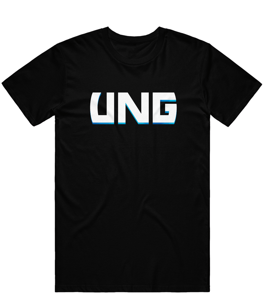 UNG Logo Tee - Black - ARMA - T-Shirt