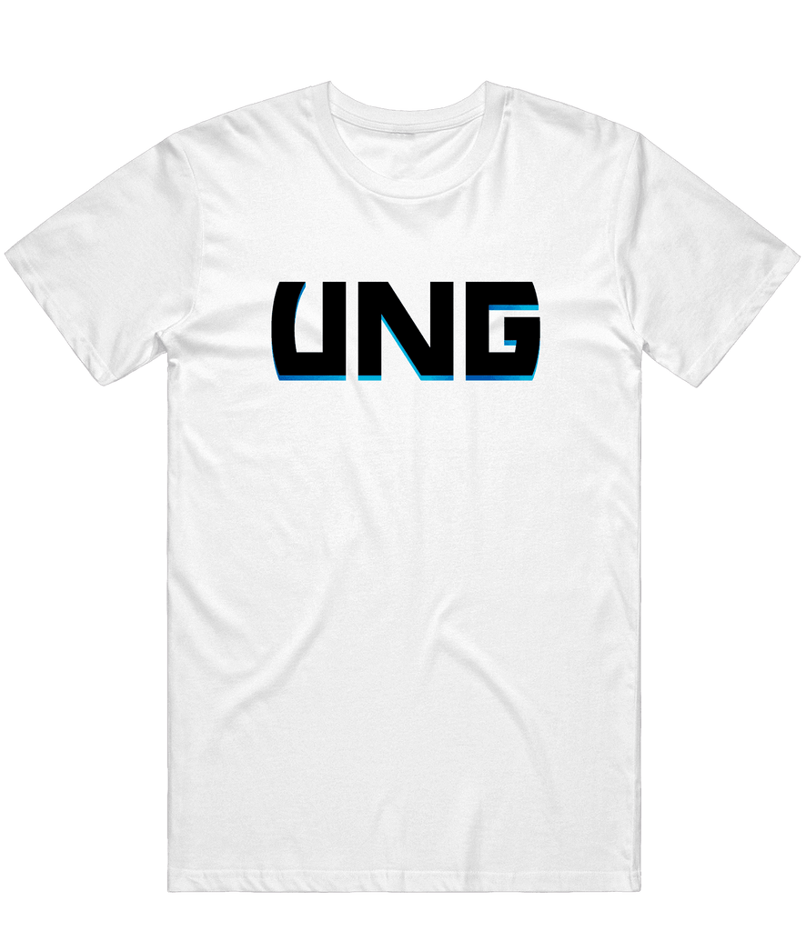 UNG Logo Tee - White - ARMA - T-Shirt