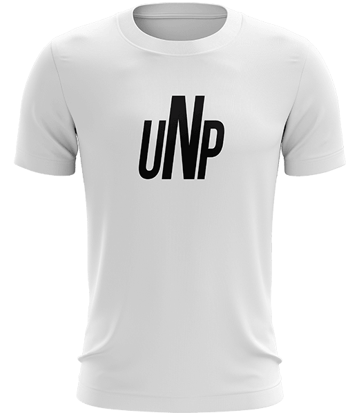 UNP Logo Tee - White - ARMA - T-Shirt