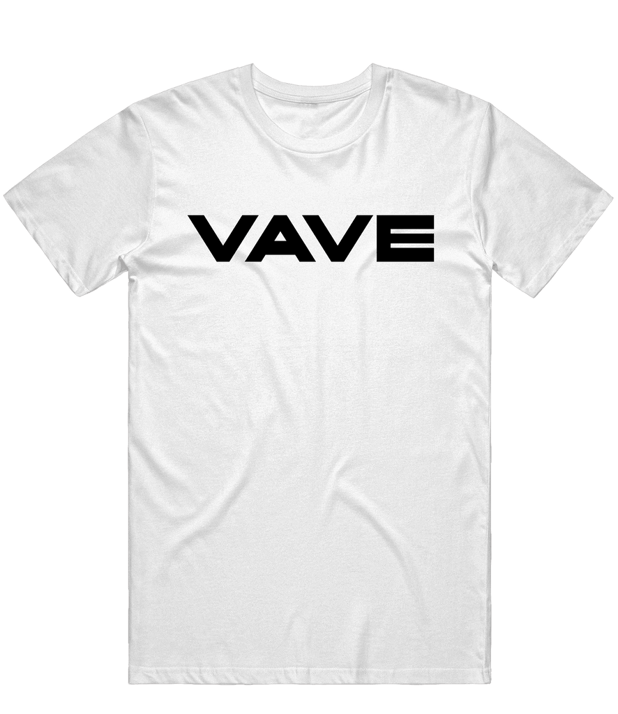 Vave Text Tee - White - ARMA