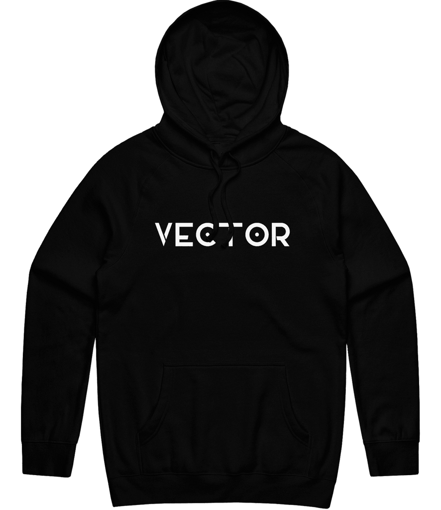 Vector Text Hoodie - Black - ARMA
