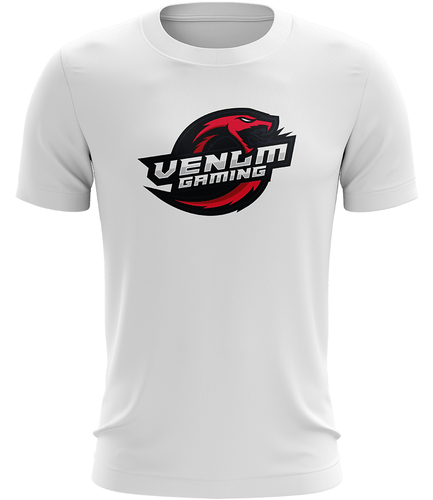 Venom Logo Tee - White - ARMA - T-Shirt
