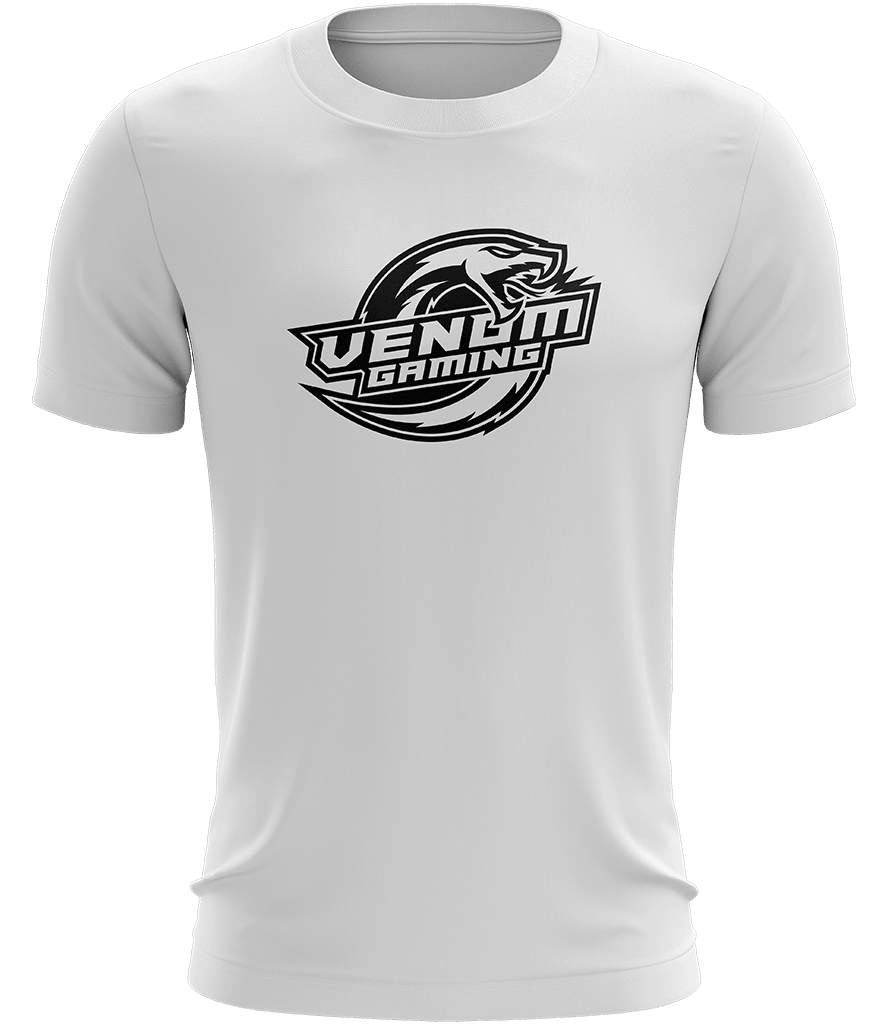 Venom Outline Tee - White - ARMA - T-Shirt
