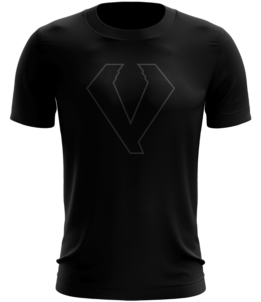 Venture Outline Tee - Black - ARMA - T-Shirt