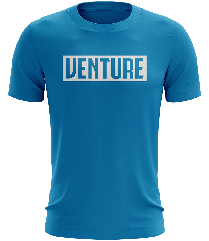 Venture Outline Tee - Blue - ARMA - T-Shirt