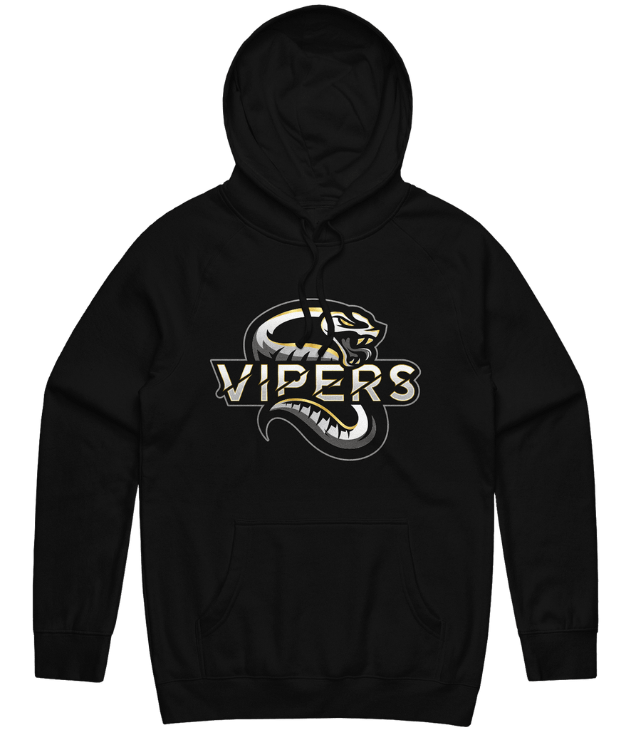 Vipers Logo Hoodie - Black - ARMA - Hoodie