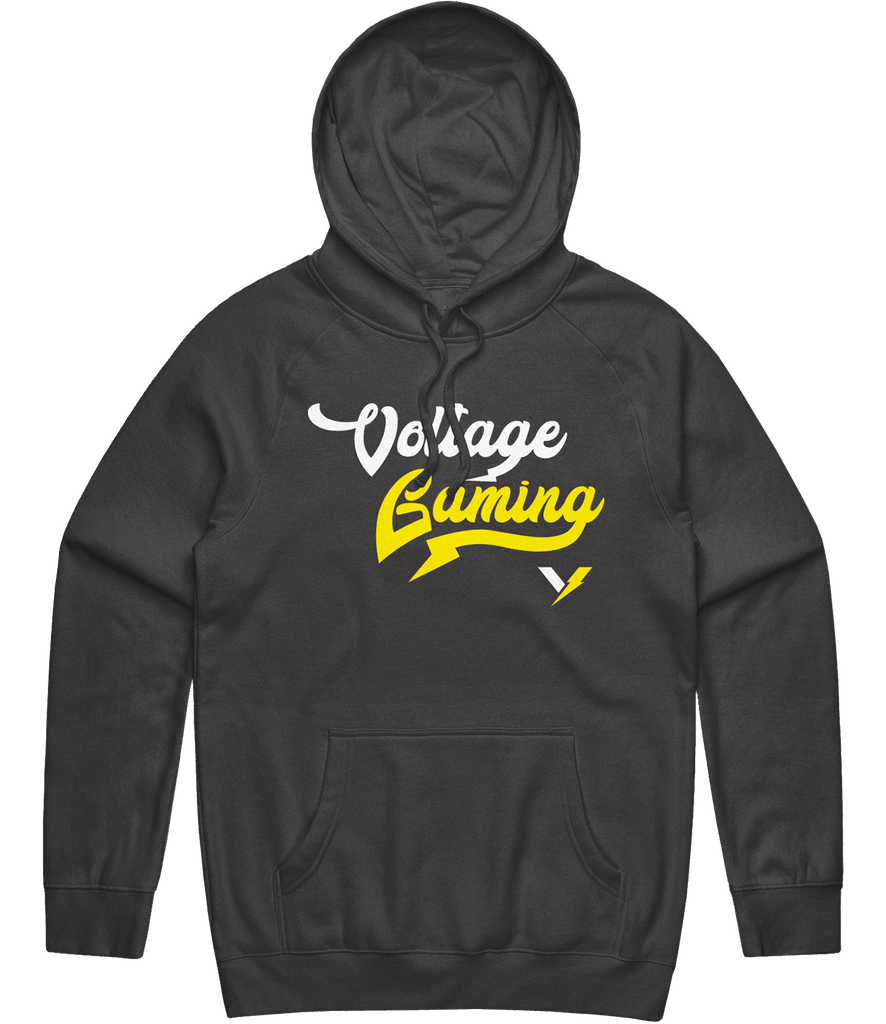Voltage Script Hoodie - Charcoal - ARMA