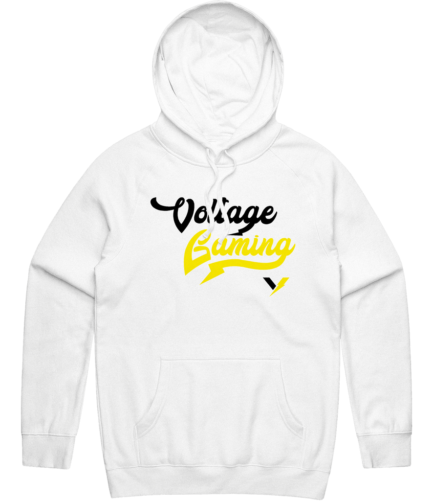 Voltage Script Hoodie - White - ARMA