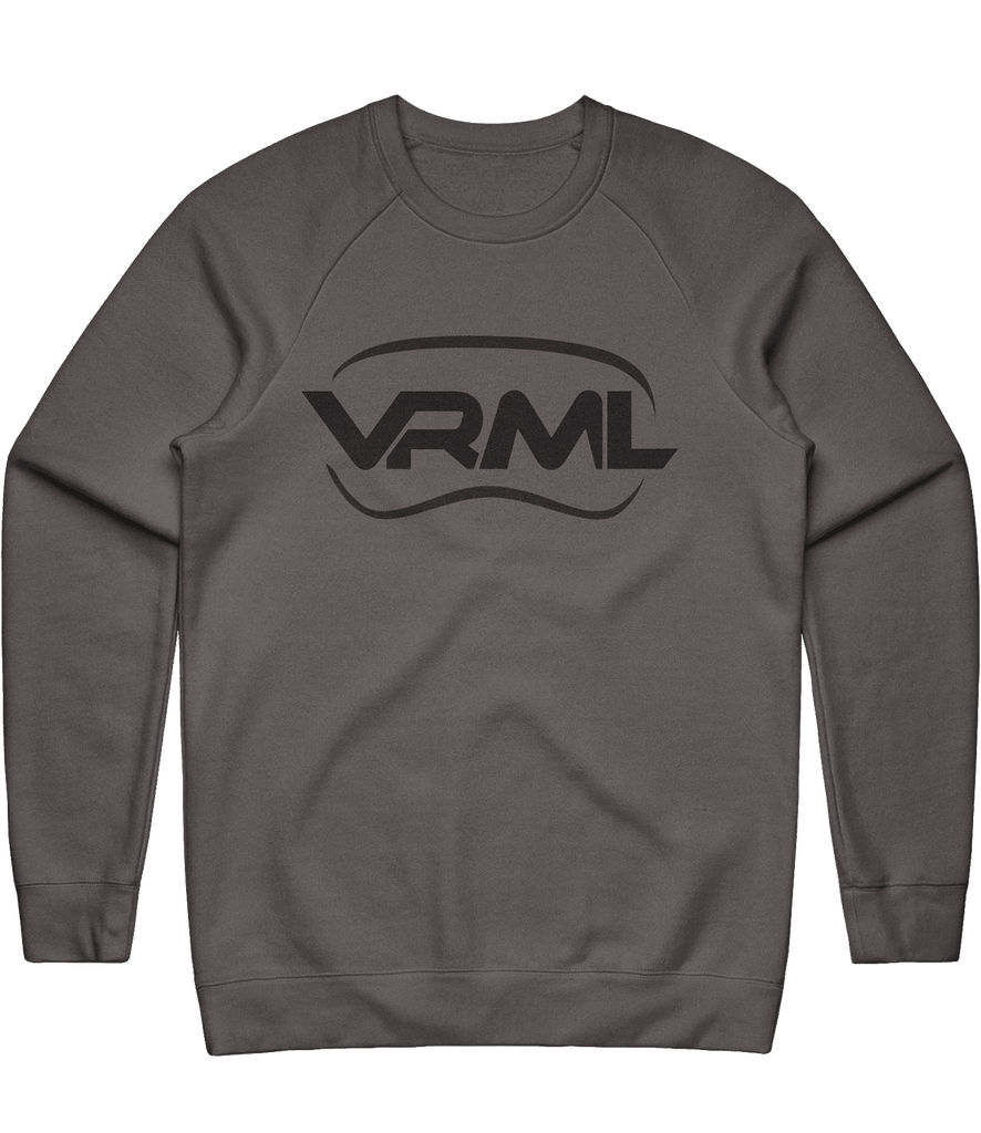 VRML Logo Crewneck - Charcoal - ARMA