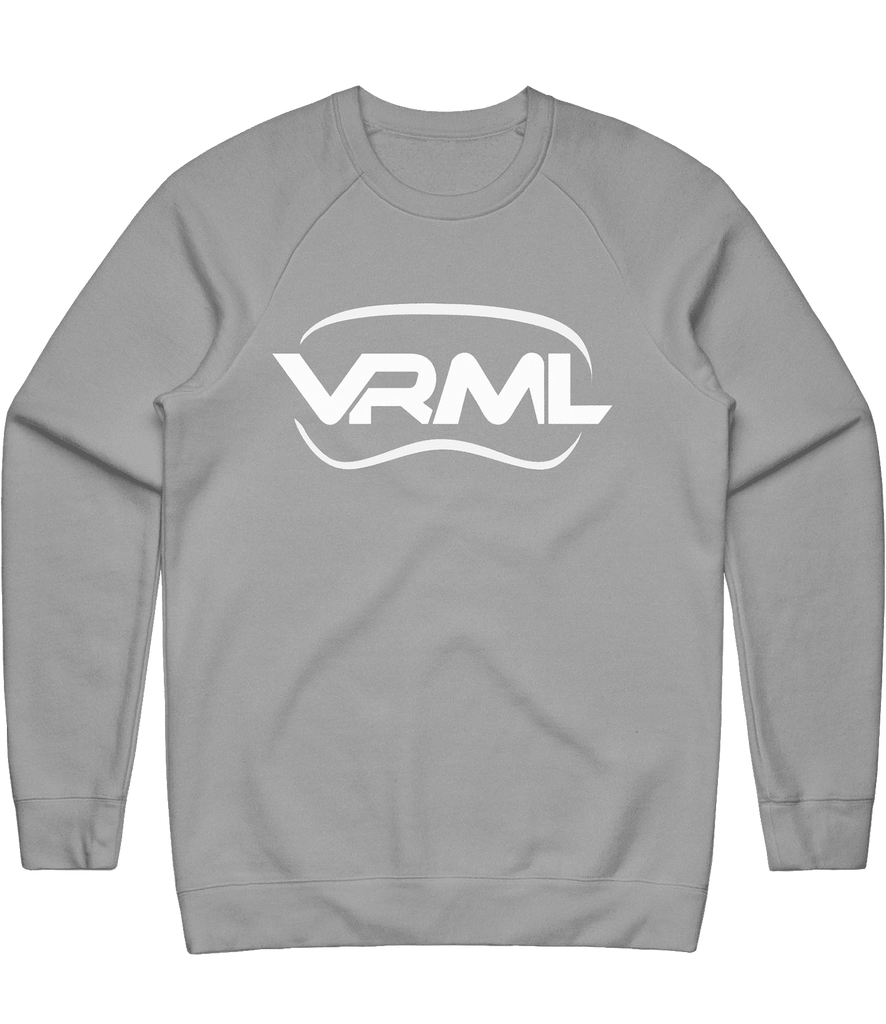 VRML Logo Crewneck - Grey - ARMA