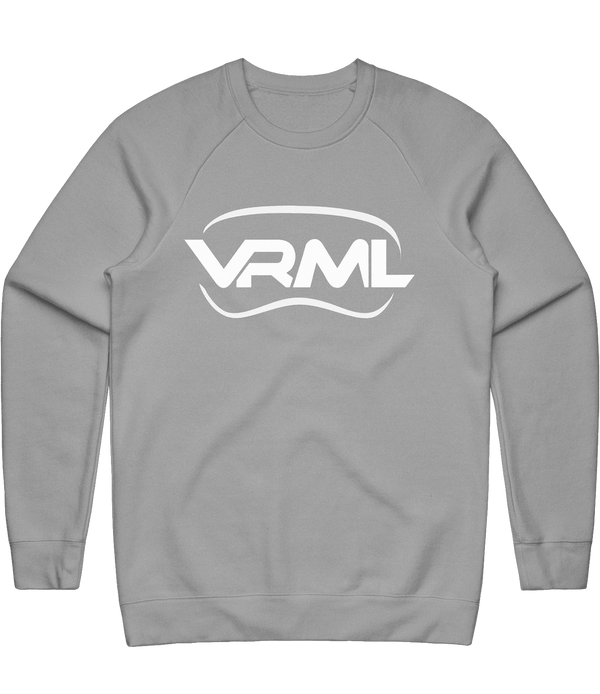 VRML Logo Crewneck - Grey - ARMA - Sweater